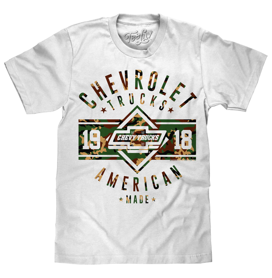 Chevrolet Trucks Since 1918 T-Shirt - White