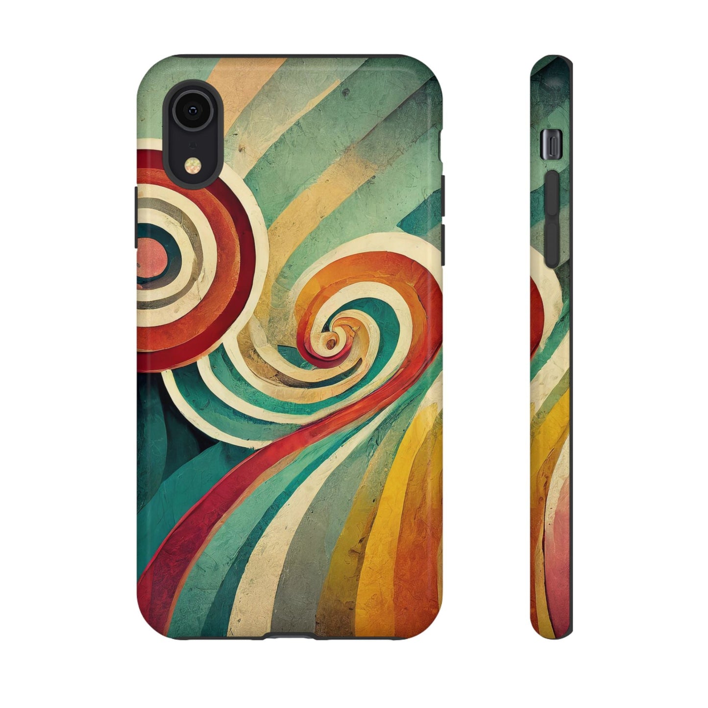 Colorful Swirl Tough Phone Case