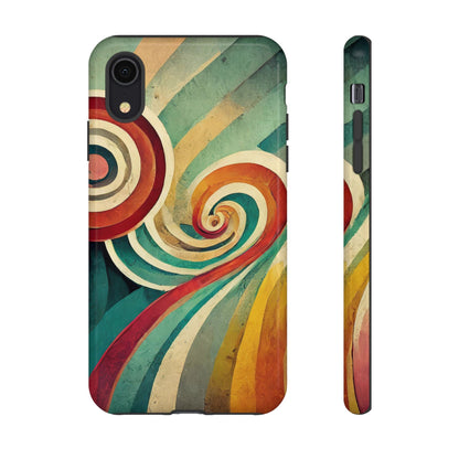 Colorful Swirl Tough Phone Case