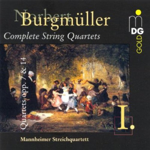 N. Burgmuller - Complete String Quartets 1 Music CD