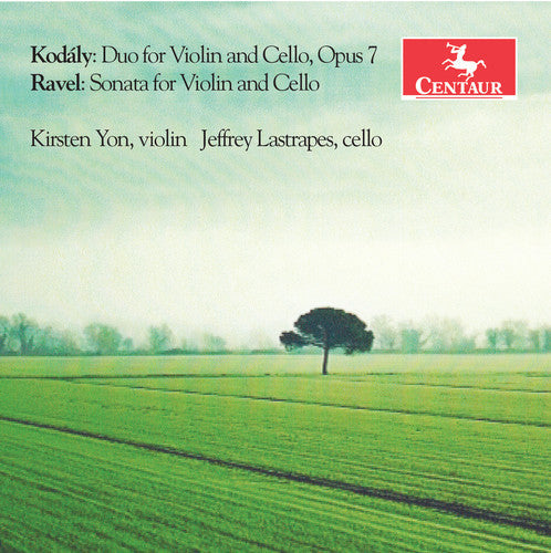 Zoltan Kodaly / Yon,Kirsten / Lastrapes,Jeffrey - Kodaly: Duo for Violin & Cello Op. 7 - Ravel: Sonata for Violin Music CD