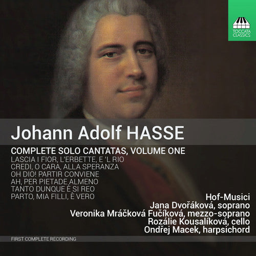 Johann Hasse / Dvorakova,Jana / Macek,Ondrej - Complete Solo Cantatas 1 Music CD