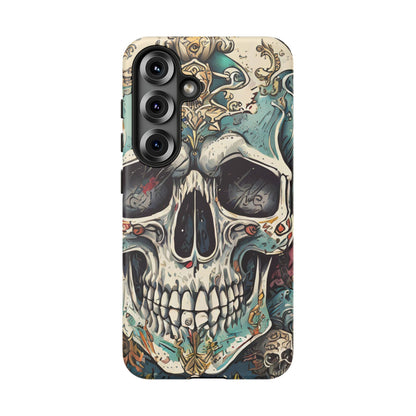 Abstract Skull Tough Phone Case