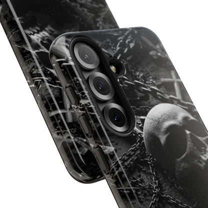 Gothic Skull Tough Phone Case