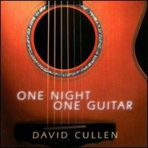 David Cullen - One Night, One Guitar Music CD