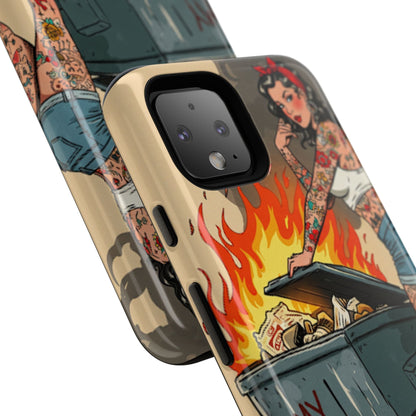 My Life is a Dumpster Fire Tough Phone Case