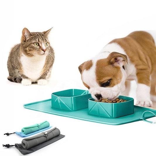 Silicone Folding Portable Pet Bowl