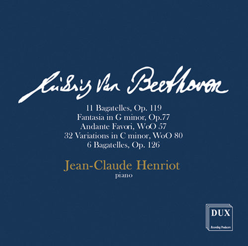 L Beethoven V / Henriot,Jean Claude - Jean-claude Henriot - Piano Recital [CD]