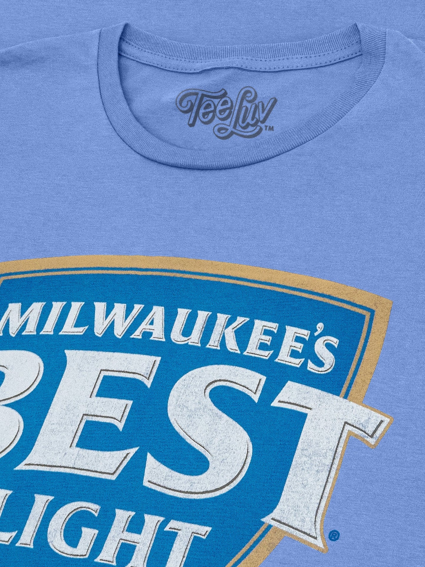 Milwaukee's Best Light Logo T-Shirt - Blue