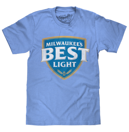 Milwaukee's Best Light Logo T-Shirt - Blue