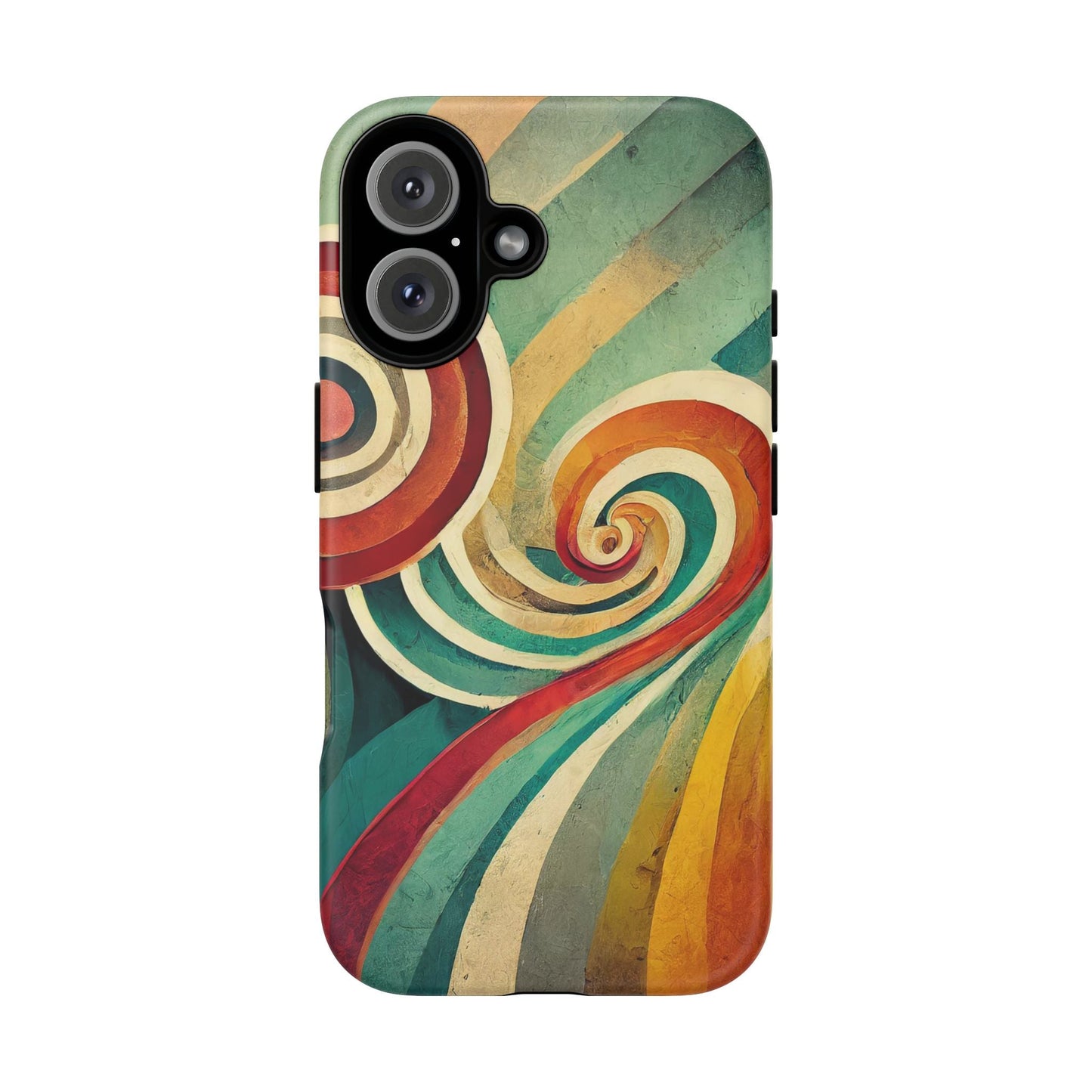 Colorful Swirl Tough Phone Case