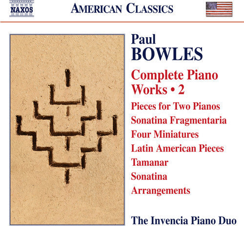 P Bowles / Kasparov,Andrey / Lutsyshyn,Oksana - Bowles: Complete Piano Works 2 [CD]