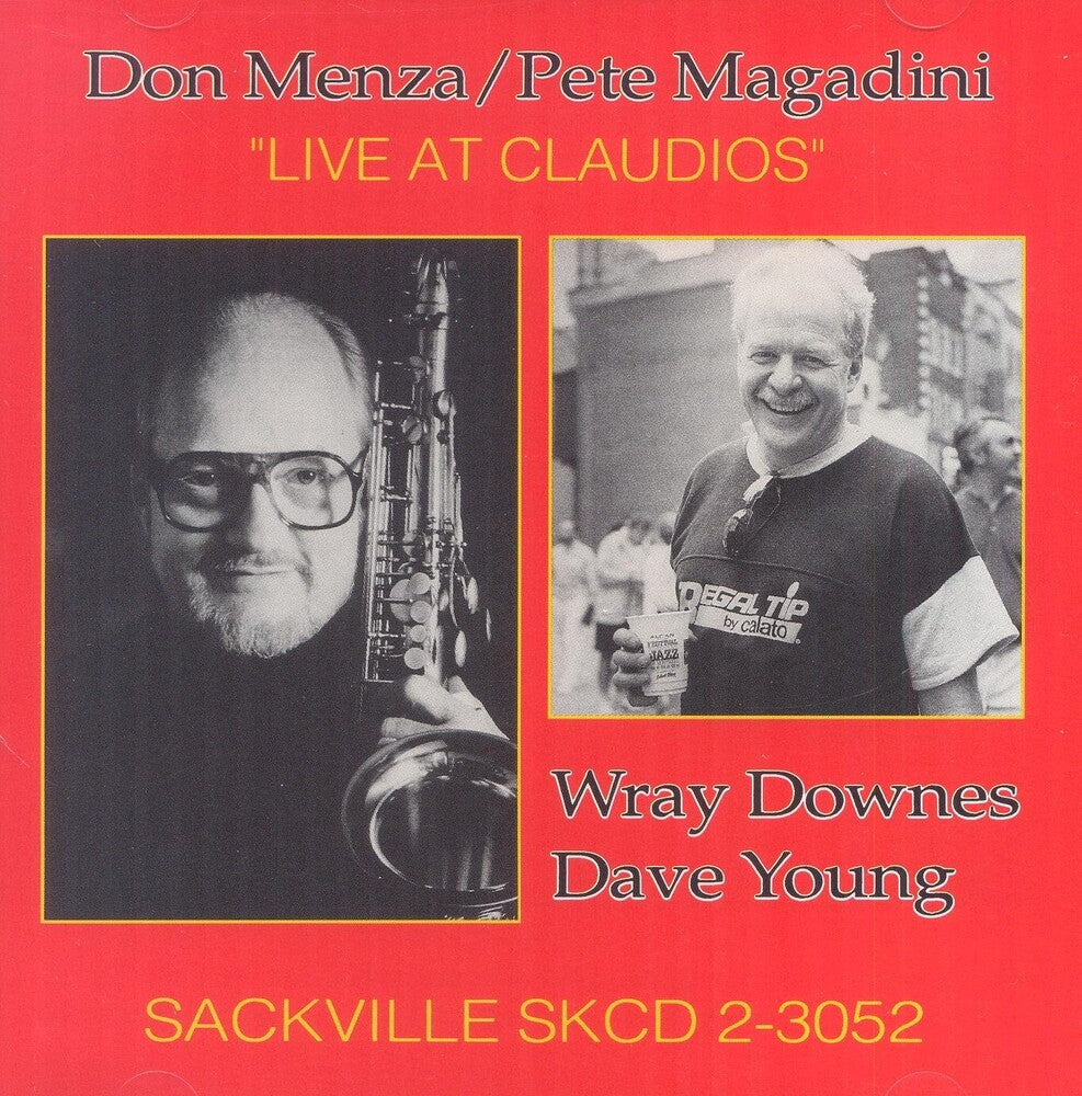 Don Menza - Live at Claudios Music CD