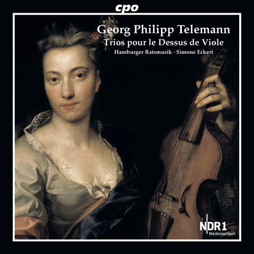 G Telemann / Hamburger Tasmusik / Eckert,Simone - Telemann: Trios pour le Dessus de Viole Music CD