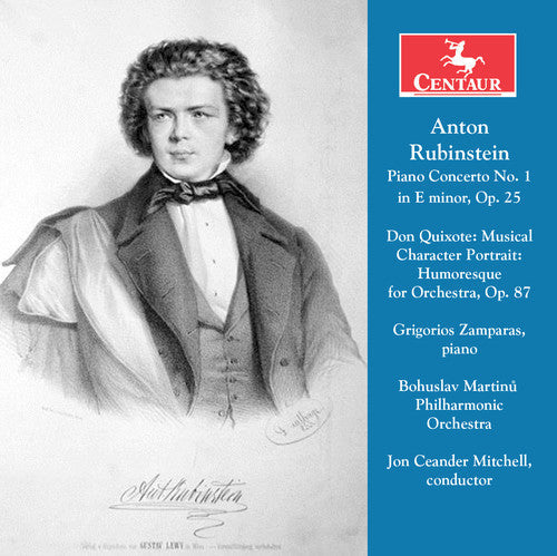 Rubinstein / Zamparas / Bohuslav Martinu Phil - Anton Rubinstein: Piano Concerto No. 1 - Don Quixote Music CD