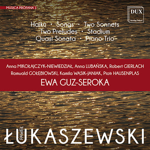 Lukaszewski / Mikolajczyk-Niewiedzial - Lukaszewski: Musica Profana 1 [CD]