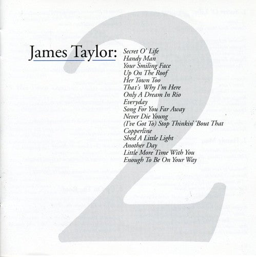 Taylor,james - Greatest Hits 2 - Music CD