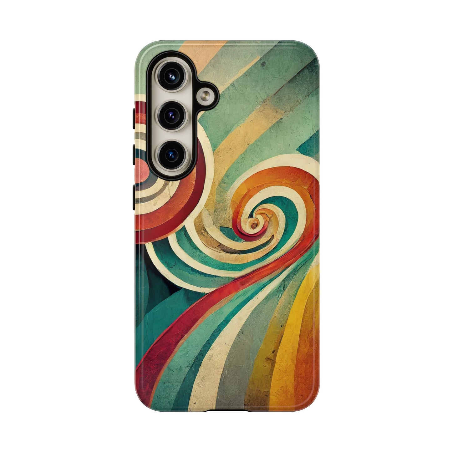 Colorful Swirl Tough Phone Case