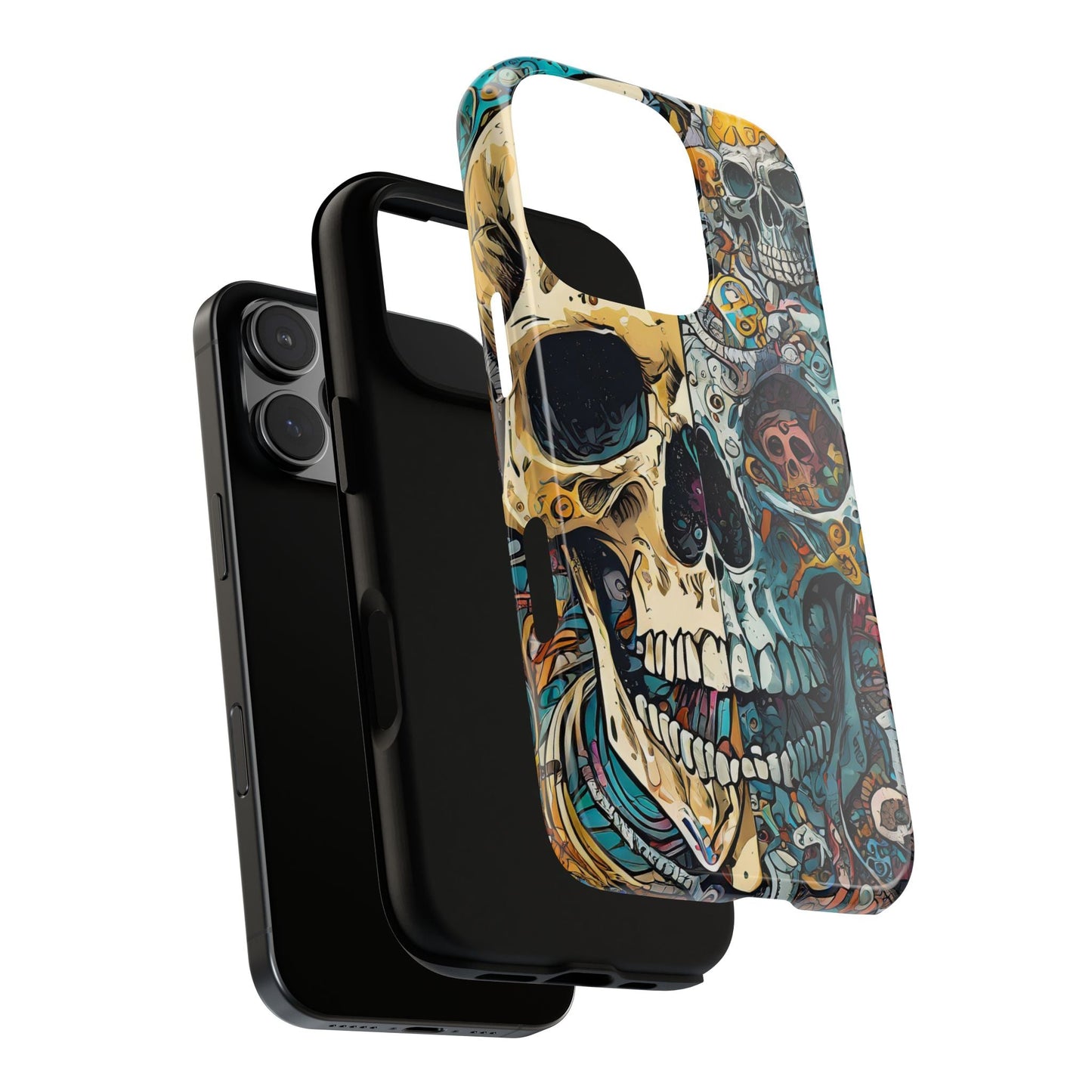 Iconic Skulls Tough Phone Case