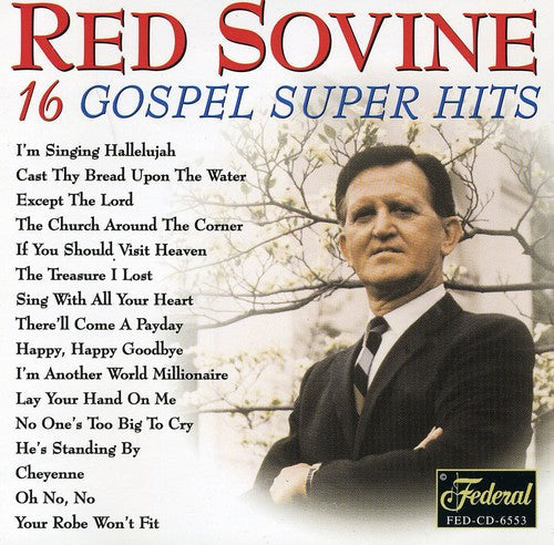 Red Sovine - 16 Gospel Super Hits [CD]