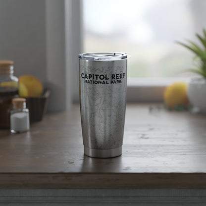 Capitol Reef National Park Topographic Insulated Tumbler 20oz