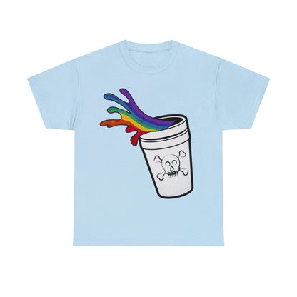 Rainbow Slushy Unisex Heavy Cotton Tee
