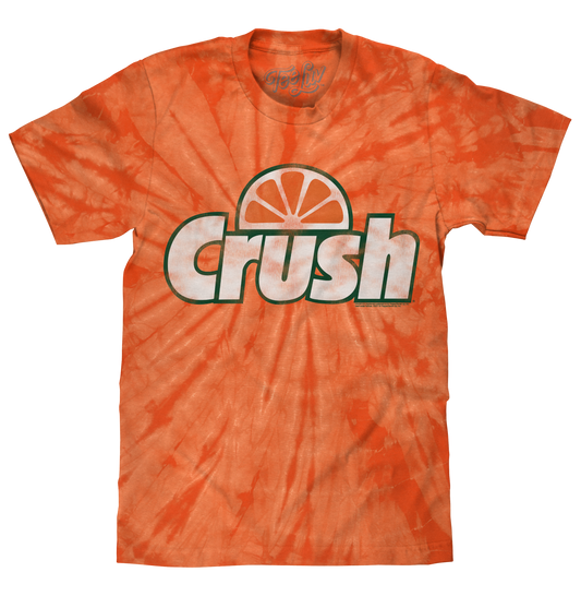 Orange Crush Tie Dye T-Shirt - Orange Tie Dye