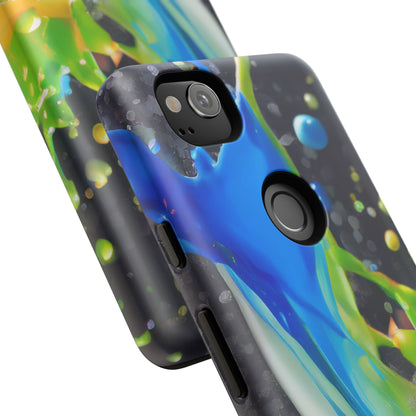 Vibrant Paint Splash Phone Case - Tough & Stylish Protection