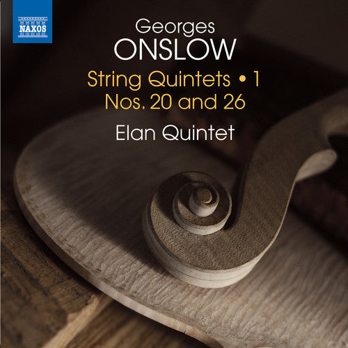 Onslow / Elan Quintet - Georges Onslow: String Quintets Vol 1 [CD]