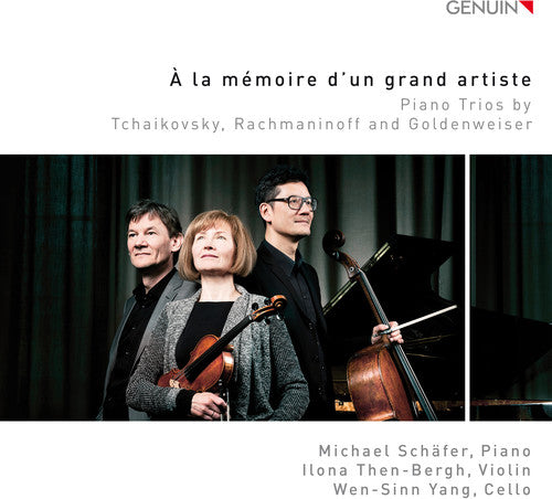 Goldenweiser / Schafer - A la memoire d'un grand artiste Music CD