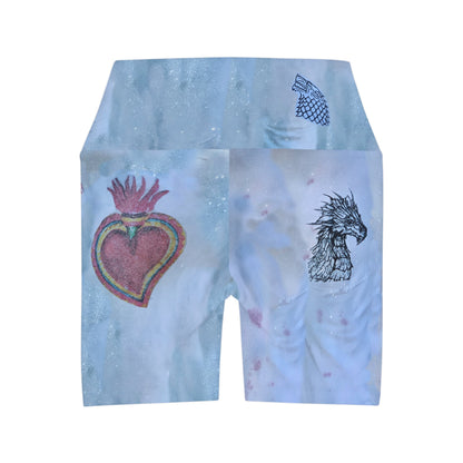 Fairy Goodness High Waisted Yoga Shorts