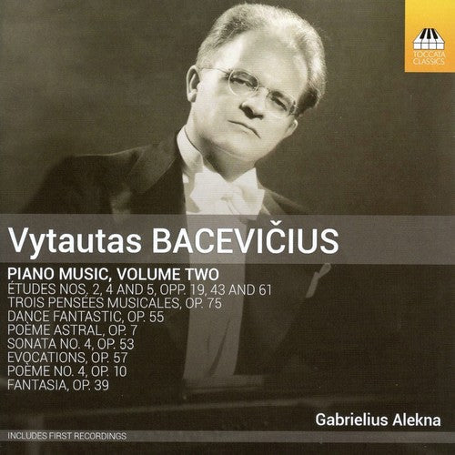 Baceviciuss / Alekna - Vytautas Baceviciuss: Complete Piano Music, Vol. 2 [CD]