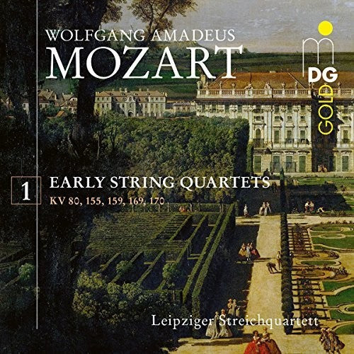 Leipzig String - Mozart: Early String Quartets 1 [CD]