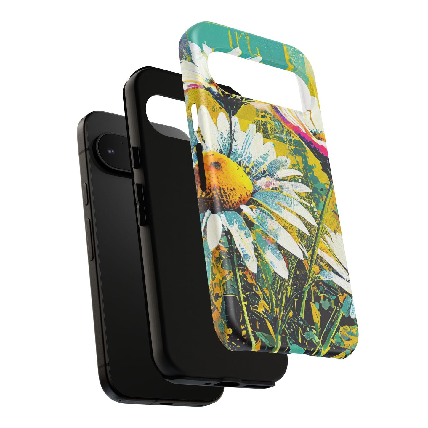 Colorful Daisy Floral Tough Phone Case