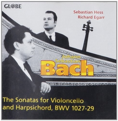 J Bach .S. / Hess / Egarr - Sonatas Violoncello & Harpsichord Music CD