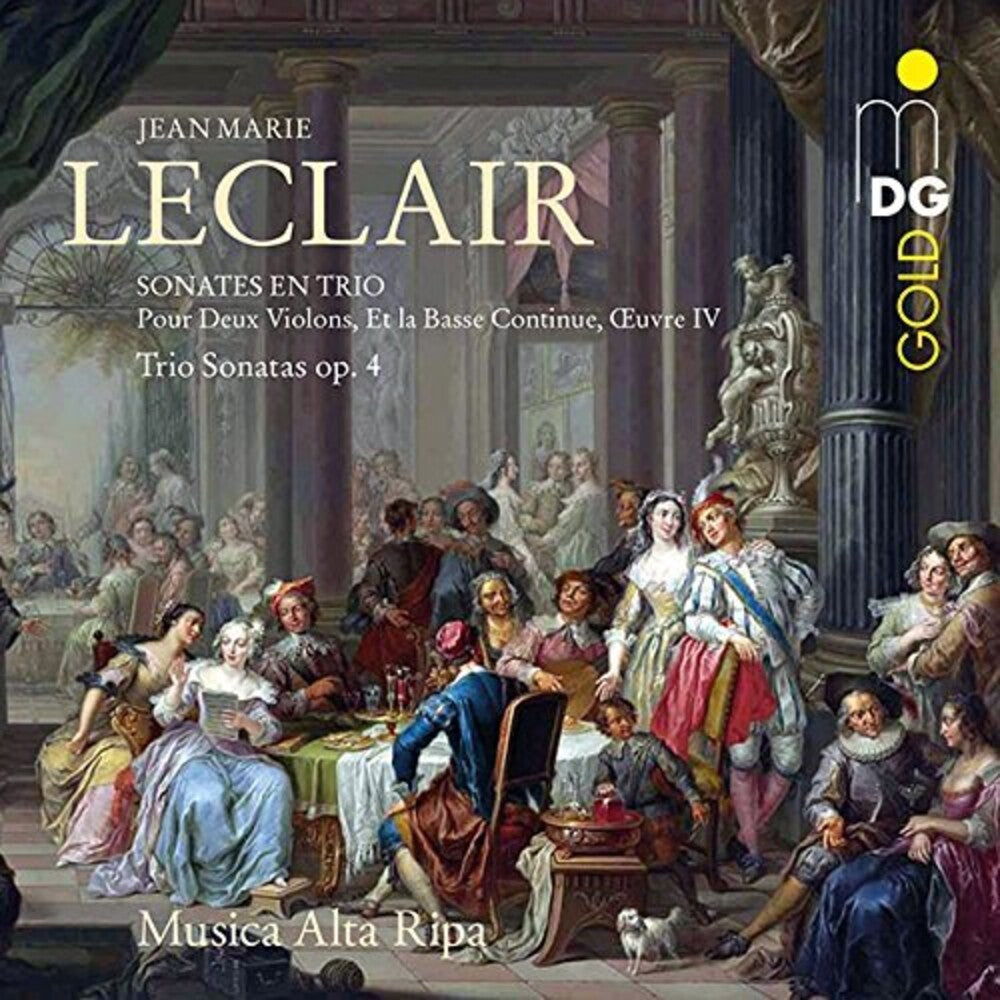 Leclair / Musica Alta Ripa - Trio Sonatas 4 Music CD