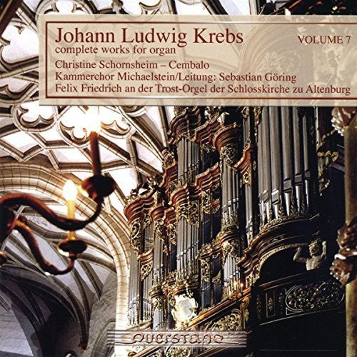 Krebs / Kammerchor Michaelstein/leitung / Goring - V7: Complete Works For Organ - Music CD