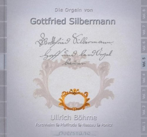 Ullrich Bohme / Various - V5: Die Orgeln Von Gottfried Silbermann [CD]
