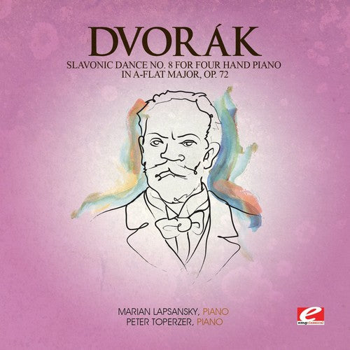 Dvorak - Slavonic Dance 8 Four Hand Piano A-Flat Maj 72 [CD]