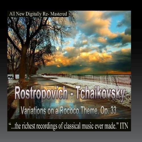 Mstislav Rostropovich, USSR State Symphony Orchestra, Gennady Rozhdestvensky - Rostropovich - Tchaikovsky, Variations on a Rococo Theme, Op. 33 Music CD