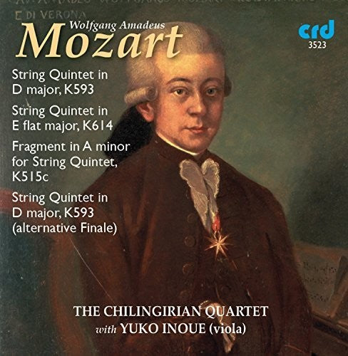Mozart / Chilingirian Quartet / Sewart / Meszaros - Mozart: String Quintets K.593 & K.614 [CD]