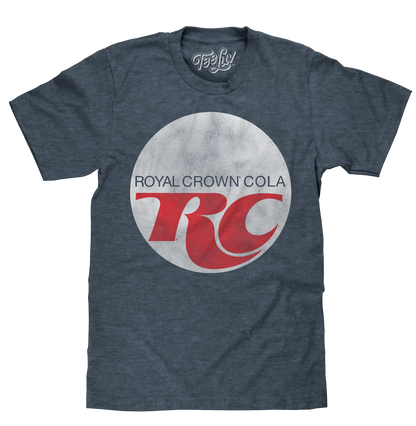Royal Crown Cola Logo T-Shirt - Indigo