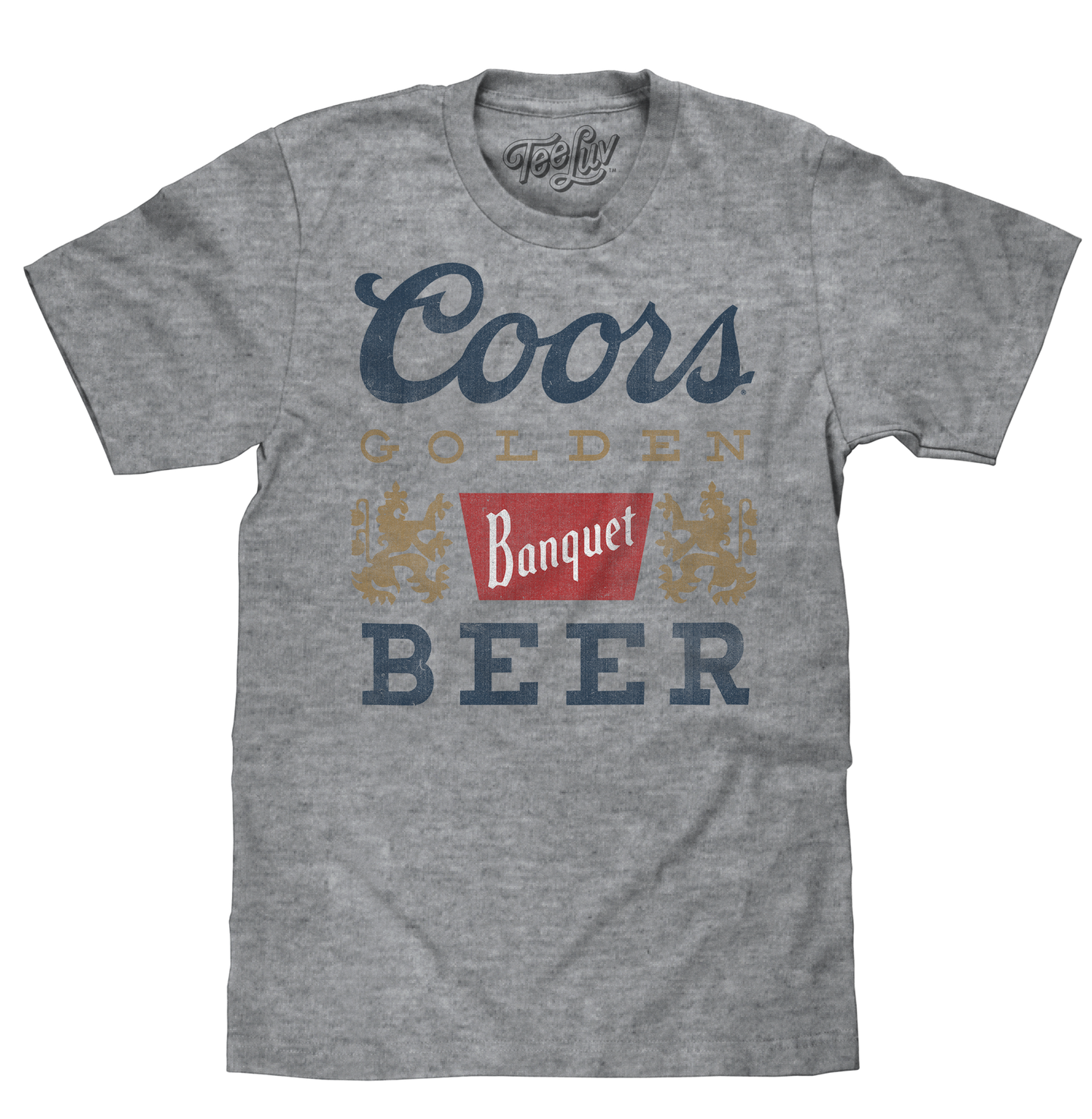 Coors Banquet Beer Logo T-Shirt - Gray