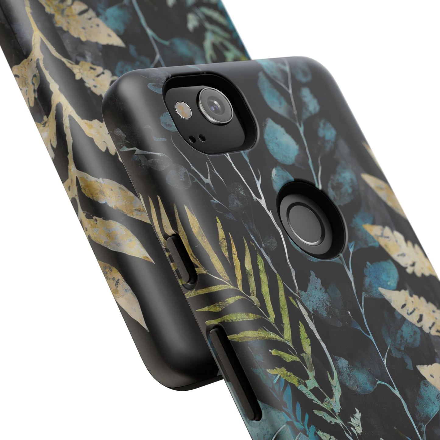 Dark Floral Tough Phone Case