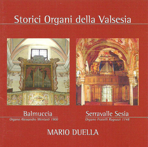 Mario Duella - Storici Organi Della Valsesia [CD]