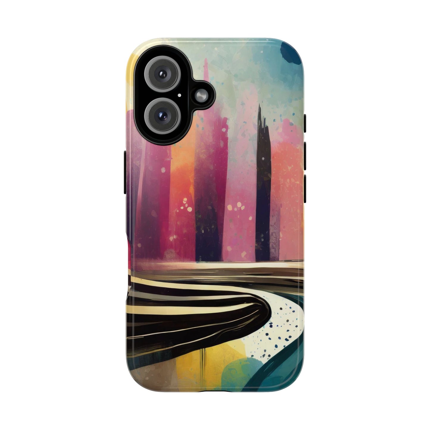 City Skyline Vibrant Tough Phone Case
