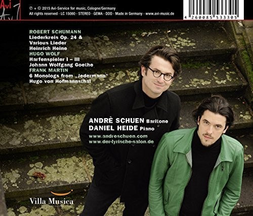 Schumann / Wolf / Martin / Schuen / Heide - Schumann: Wolf & Martin: Lieder - Music CD