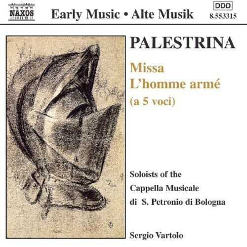 Sergio Vartolo - Missa L'homme Arme (A 5 Voci) Music CD