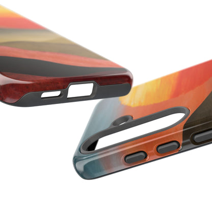 Artistic Sunset Tough Phone Case