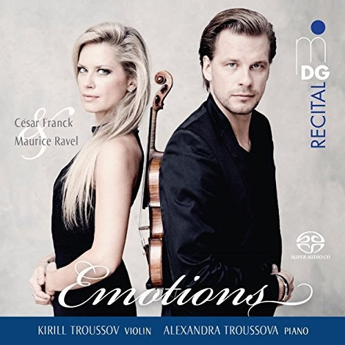 Franck / Troussov / Troussova - Violin Sonatas Music CD